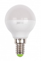 Jazzway Лампа светодиодная (LED) «шар» d45мм E14 180° 7Вт 220-240В матовая нейтральная холодно-белая 5000К .1027870-2 фото