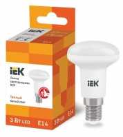 IEK Лампа светодиодная ECO R39 рефлектор 3Вт 230В 3000К E14 LLE-R39-3-230-30-E14 фото