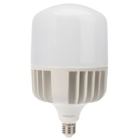 Лампа светодиодная высокомощная 100 Вт E27 с переходником на E40 9500 лм 6500 K холодный свет Rexant 604-072 фото