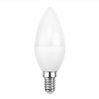 Лампа светодиодная Свеча (CN) 7,5 Вт E14 713 лм 4000 K нейтральный свет Rexant 604-018 фото