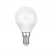 Лампа светодиодная Шарик (GL) 7,5 Вт E14 713 лм 4000 K нейтральный свет Rexant 604-032 фото