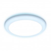 Ambrella Встраиваемый cветодиодный светильник с подсветкой и регулируемым крепежом DCR312 18W+6W 4200K/6400K 85-265V D170*35 DCR312 фото