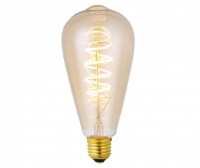 Kink Light 098646D,33 Led Лампа диммируемая золотая E27 6W (2200K) 098646D,33 фото
