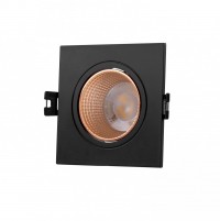 Denkirs DK3071-BBR Встраиваемый светильник, IP 20, 10 Вт, GU5.3, LED, черный/бронзовый, пластик DK3071-BBR фото