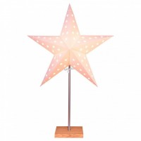 Eglo 233-05 Светильник STAR DOT, 1X25W, (E14) 220V, 43х65 см, картон, белый, дерево, природный, металл, с 233-05 фото