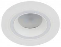 ЭРА Встраиваемый светильник декоративный DK90 WH MR16/GU5.3 белый Б0054358 фото
