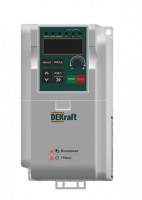 DEKraft Преобразователь частоты DEKV060-0.75кВт 1 фаза 220В с торм. модулем DEKV060G0R75S2B фото