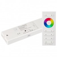 Arlight Контроллер SR-2839W White (12-24 В,240-480 Вт,RGBW,ПДУ сенсор)) (IP20 Пластик, 1 год) 021096 фото