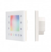 Arlight Панель Sens SR-2831AC-RF-IN White (220V,RGB,4зоны) (IP20 Пластик, 3 года) 018202 фото