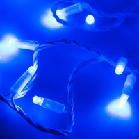 Arlight Светодиодная гирлянда ARD-STRING-CLASSIC-10000-WHITE-100LED-FLASH BLUE (230V, 7W) (Ardecoled, IP65) 025818 фото