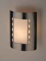 ЭРА WL23 Светильник Декоративная подсветка E27 MAX60W IP54 хром/белый Б0034622 фото