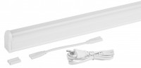 ЭРА LLED-01-08W-6500-W Линейный светодиодный светильник с выключателем 8Вт 6500К L572мм Б0033304 фото