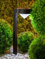 ЭРА SL-PL42-DMD Садовый светильник на солнечной батарее, пластик, черный, 42 см Б0007511 фото