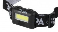 ЭРА Фонарь GB-607  ЭРА налобный  с влагозащитой [3Вт COB LED Extra, 3хААА, бл] Б0039620 фото