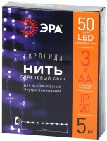 ЭРА ENIN -5NP  Гирлянда LED Нить 5 м сиреневый свет, АА (100/2500) Б0047961 фото
