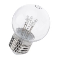 NEON-NIGHT Лампа шар e27 6 LED Ø45мм - синяя, прозрачная колба, эффект лампы накаливания 405-123 фото