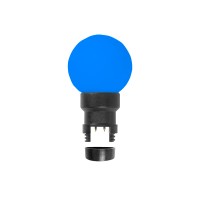 NEON-NIGHT Лампа шар 6 LED для белт-лайта, цвет: Синий, Ø45мм, синяя колба 405-143 фото