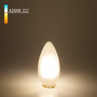 Elektrostandard BLE1427/ Светодиодная лампа Свеча 9W 4200K E14 (C35 белый матовый) a050133 фото