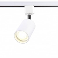 Ambrella Трековый однофазный светильник со сменной лампой GL5121 WH белый GU10 max 12W GL5121 фото