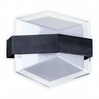Ambrella Настенный светодиодный светильник с высокой степенью защиты FW300 SBK черный песок LED 3000К 10W 185*170*100 FW300 фото