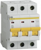 Автоматический выключатель 3П 40А D 4,5кА ВА47-29 IEK MVA20-3-040-D фото