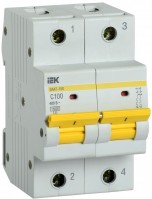 IEK KARAT Автоматический выключатель ВА47-150 2Р 100А 15кА характеристика C MVA50-2-100-C фото