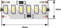 SWG Лента светодиодная 24 Вт/м SMD3014, 12В, IP20, Нейтральный белый, 3М 009254 фото
