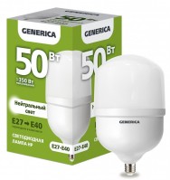 IEK GENERICA Лампа LED HP 50Вт 230В 4000К E27-E40 LL-HP-50-230-40-E27-E40-G фото