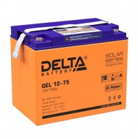 DELTA battery GEL 12-75 Аккумуляторная батарея GEL 12-75 фото