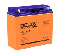 DELTA battery GEL 12-20 Аккумуляторная батарея GEL 12-20 фото