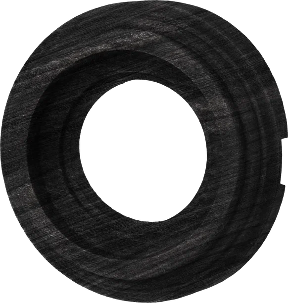Bironi Лизетта бук угольно-чёрный рамка 1-ая на бревно 220мм BFC20-610-119 фото