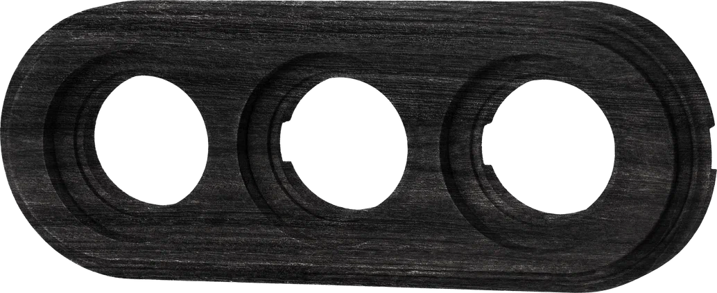 Bironi Лизетта бук угольно-чёрный рамка 3-ая на бревно 200мм BFC20-630-119 фото