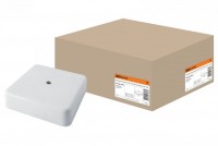 TDM Коробка распаячная КР 75х75х20 ОП белая IP40 SQ1401-0203 фото