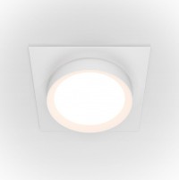 Maytoni Встраиваемый светильник Hoop GX53 1x15Вт DL086-GX53-SQ-W фото