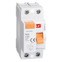 LSIS Устройство защитного отключения (RCCB) LS Electric серии RKN, 1P+N, 63A 300mA, тип AC 062203108B фото