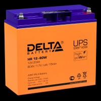 Delta Аккумуляторная батарея HR 12-80 W 12В/20Ач HR 12-80 W фото
