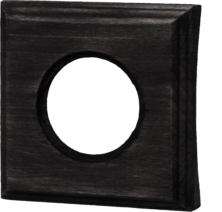 Bironi Шедель бук угольно-чёрный рамка 1-ая на бревно 280мм (скрытый монтаж) BF4C28-610-119 фото