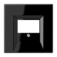 JUNG LS 990 Черная Накладка розетки ТАЕ,моно/стерео-аудиорозетки, комбинированной вставки LS969TSW фото