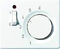 JUNG SL 500 Бронза Накладка термостата комнатного с выключателем (мех TR231U, TR241U) SLTR231PLGB фото
