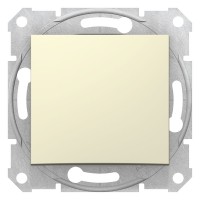 Sedna бежевый переключатель перекрестный 1-клавишный 10А (сх.7) SDN0500147 фото