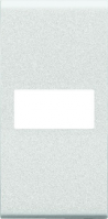 BTicino Livinglight белый клавиша Axial с 1 отверстием для вставки символа, 1 мод N4916T фото