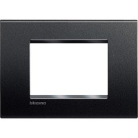 BTicino Livinglight Антрацит рамка прямоугольная, 3 мод LNA4803AR фото