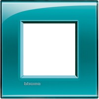 BTicino Livinglight Зеленый рамка прямоугольная, 2 мод LNA4802VD фото
