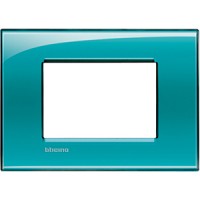 BTicino Livinglight Зеленый рамка прямоугольная, 3 мод LNA4803VD фото