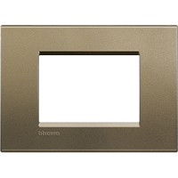 BTicino Livinglight Коричневый шелк рамка прямоугольная, 3 мод LNA4803SQ фото