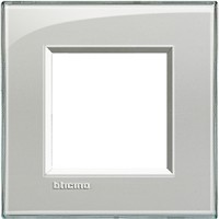 BTicino Livinglight Серое небо рамка прямоугольная, 2 мод LNA4802KG фото
