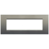 BTicino Livinglight Серый шелк рамка прямоугольная, 7 мод. LNA4807AE фото