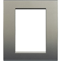 BTicino Livinglight Серый шелк рамка прямоугольная, 3+3 модуля LNA4826AE фото