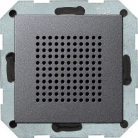 Gira S-55 Антрацит Динамик для радиоприемника скрытого монтажа с функцией RDS 228228 фото