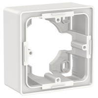 Unica New белый коробка 1-ая для открытой установки NU800218 фото